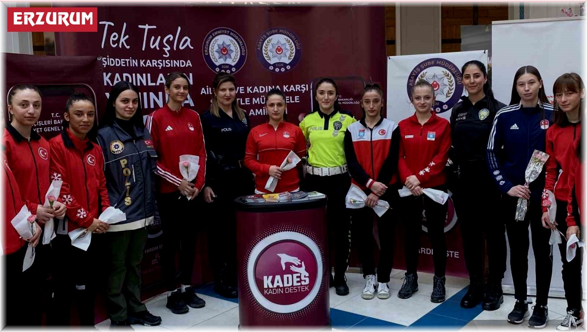 Erzurum'da KADES programı hakkında bilgilendirme çalışmaları sürüyor