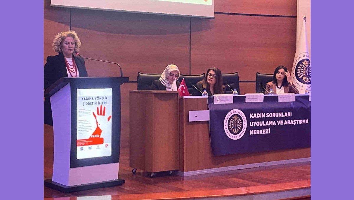 Erzurum'da "Kadına yönelik şiddetin izleri" paneli