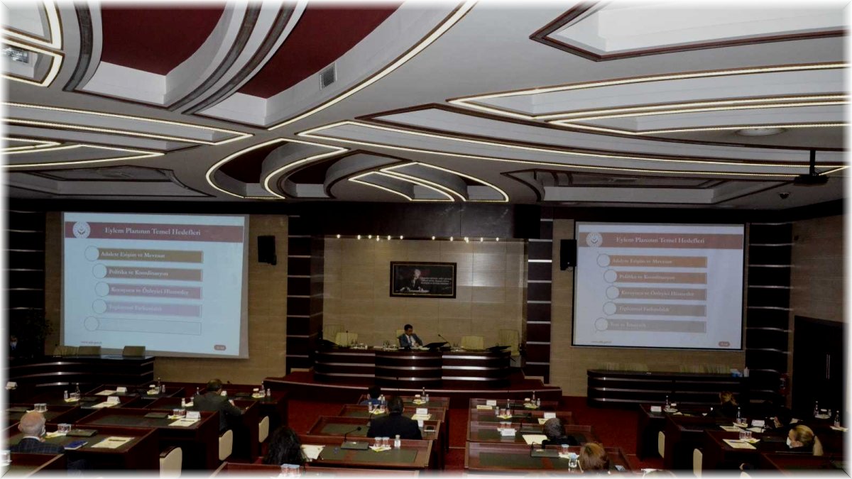 Erzurum'da 'Kadına Yönelik Şiddetle Mücadele İl Koordinasyon İzleme ve Değerlendirme' toplantısı