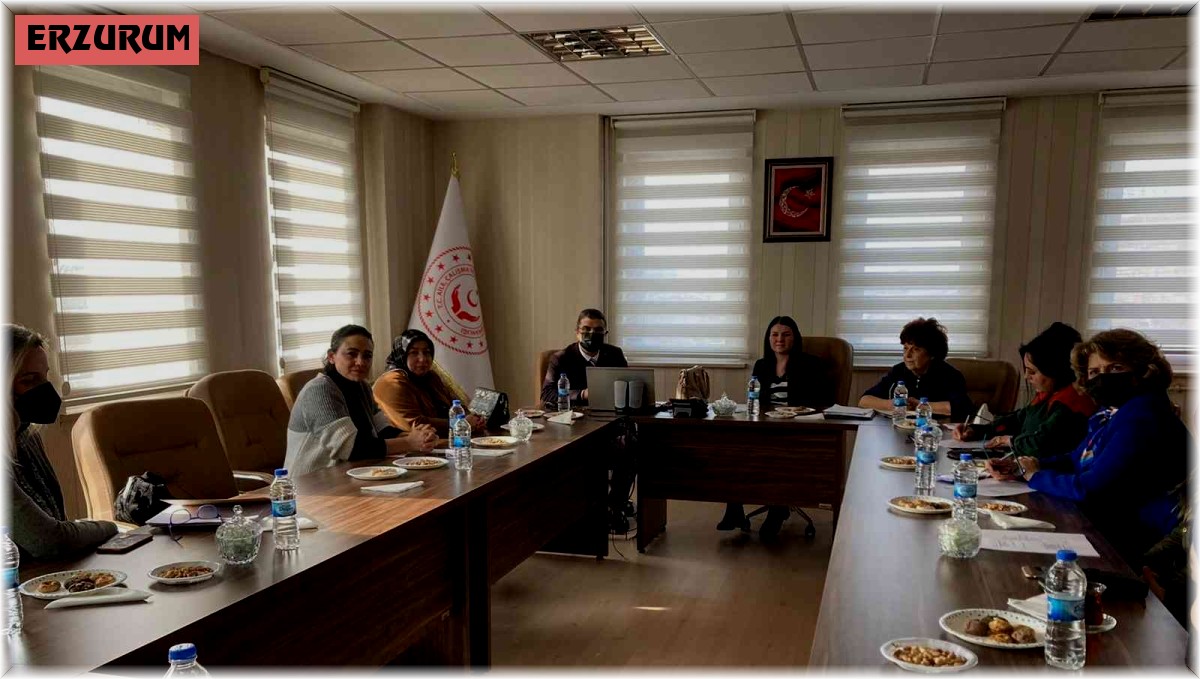 Erzurum'da "Kadınların Kooperatifler Yoluyla Güçlendirme" projesi ihtiyaç analiz çalışması