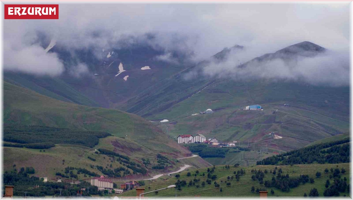 Erzurum'da Karadeniz'i aratmayan manzaralar