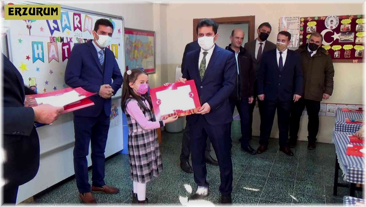 Erzurum'da karne heyecanı