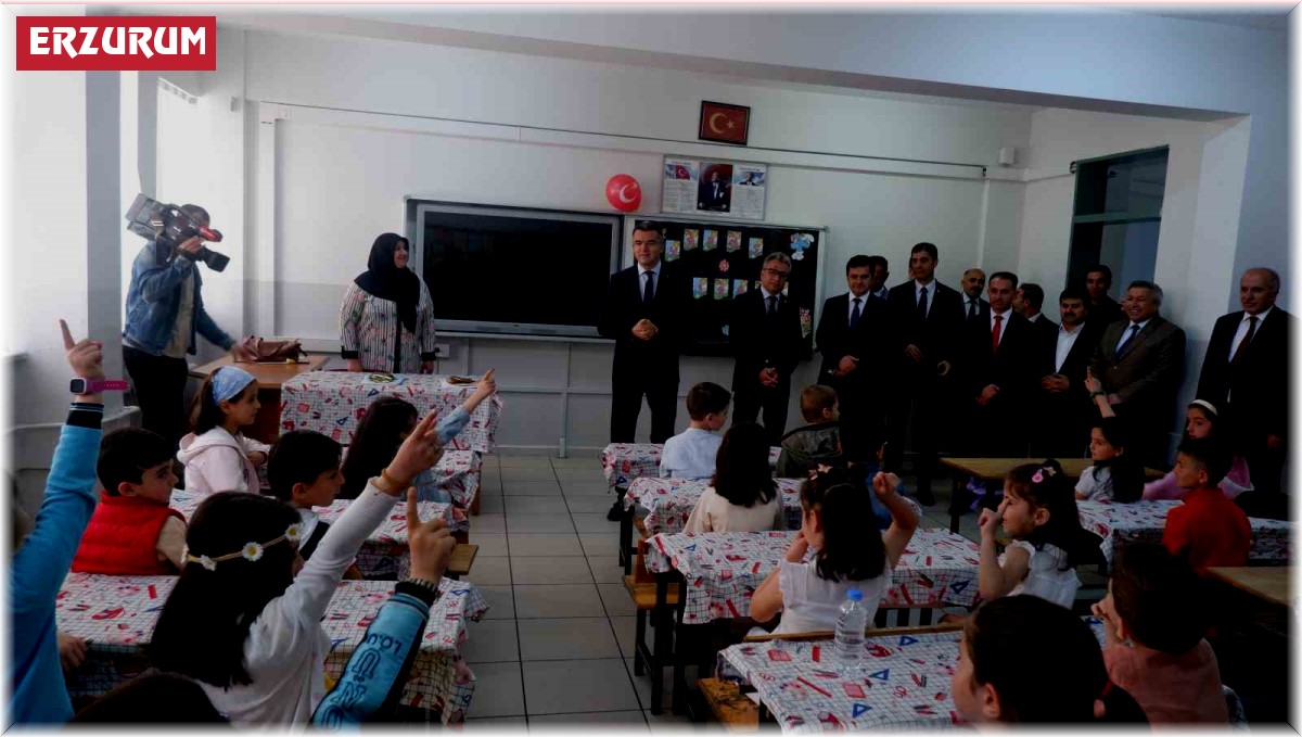 Erzurum'da karne heyecanı