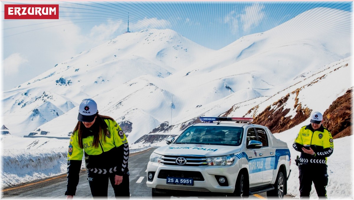 Erzurum'da kent merkezinde bir ayda 149 trafik kazası