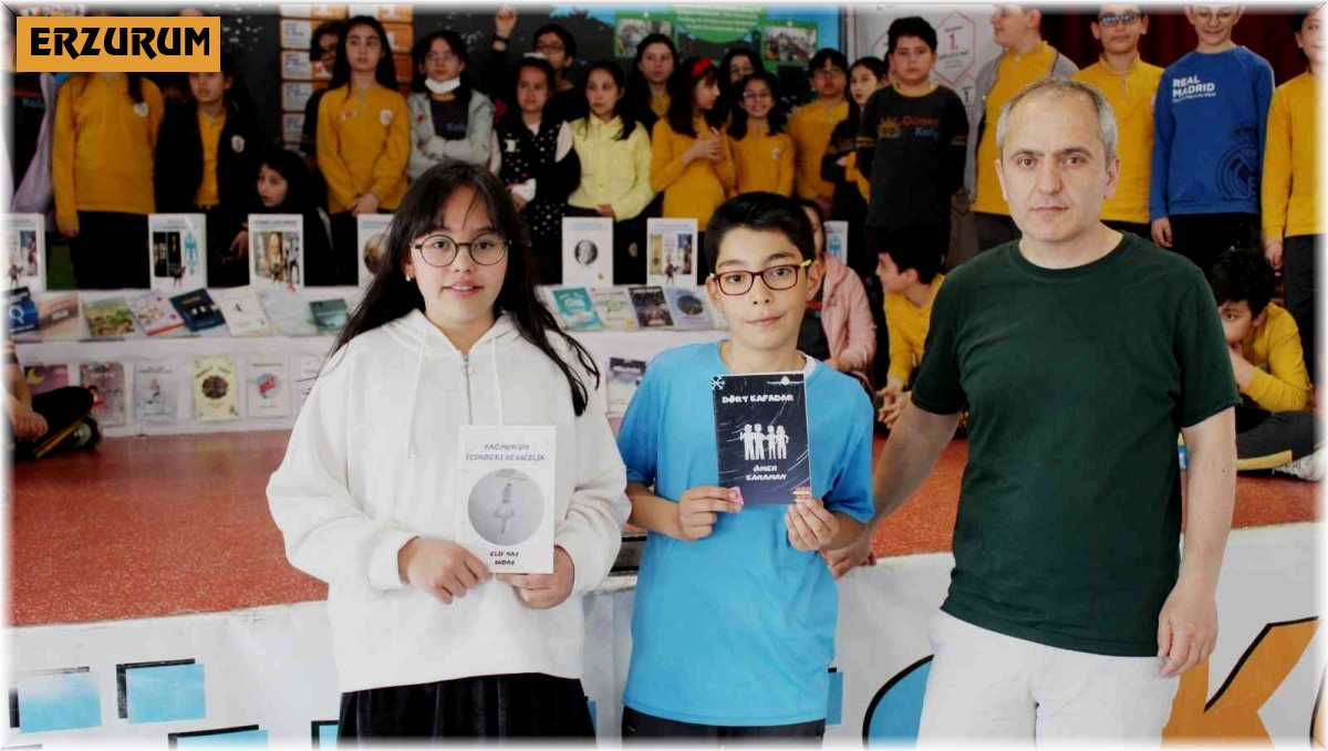 Erzurum'da kitap severler çocuk yazarları çok sevdi
