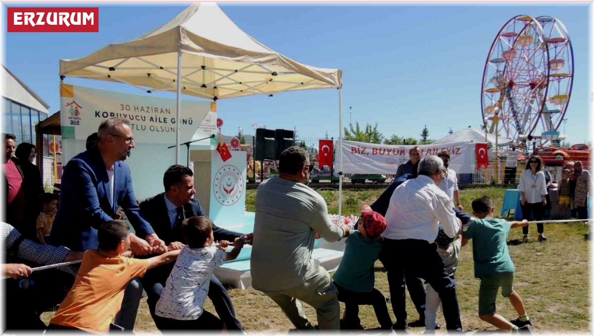 Erzurum'da Koruyucu Aile Günü Şenliği