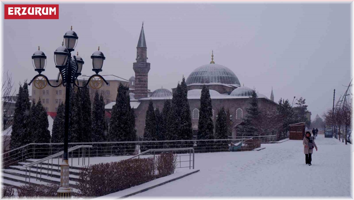 Erzurum'da Mart kapıdan baktırdı
