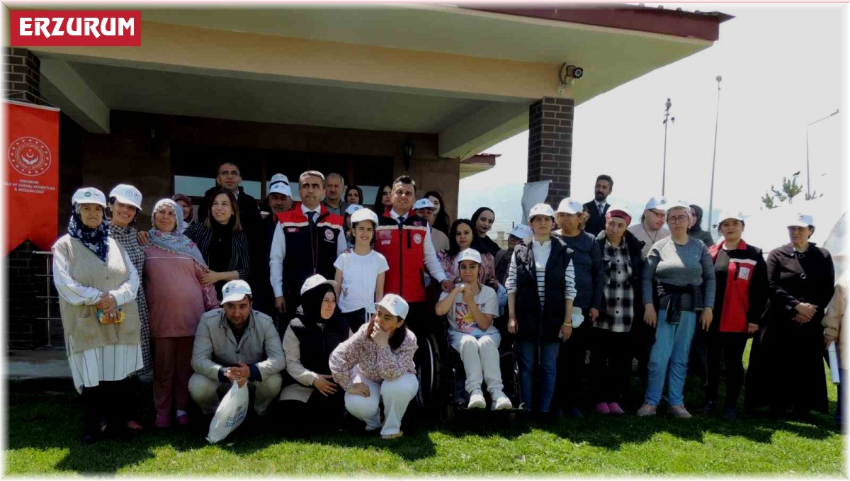 Erzurum'da 'özel' fidan dikme etkinliği