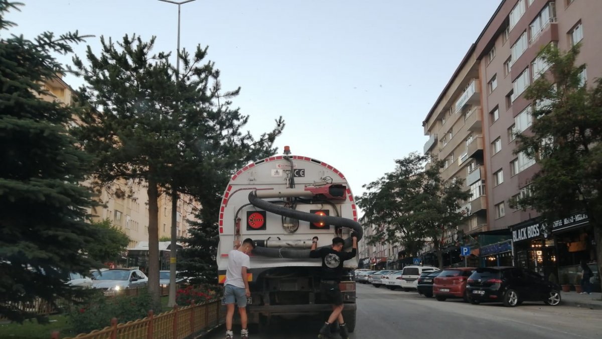 Erzurum'da patencilerin tehlikeli yolculuğu