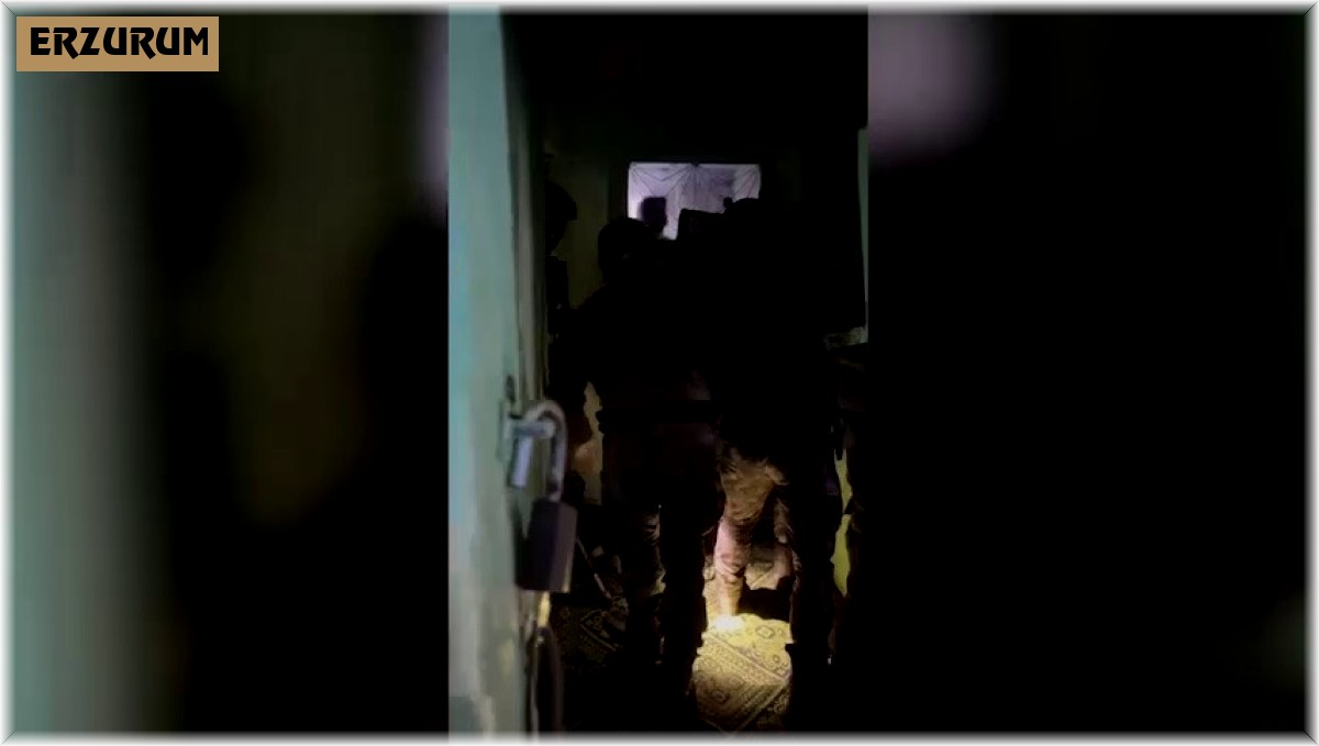 Erzurum'da PKK operasyonu: Aralarında HDP ilçe başkanının da olduğu 6 kişi gözaltına alındı