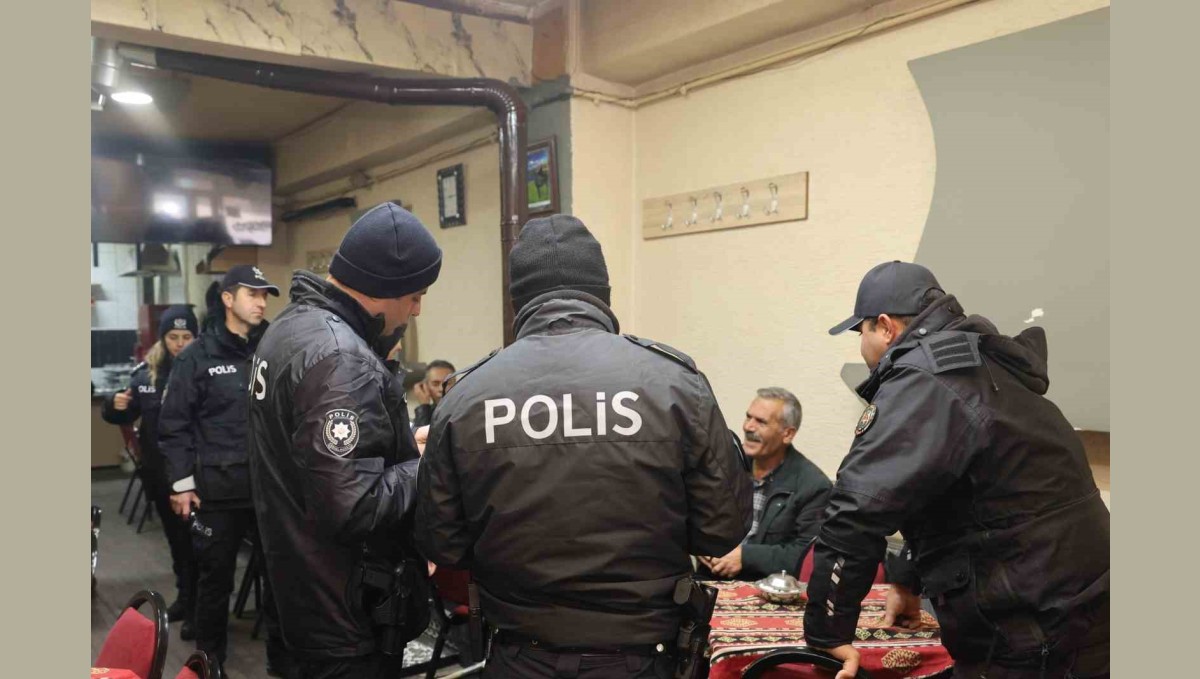 Erzurum'da polis 134 şahsı yakaladı