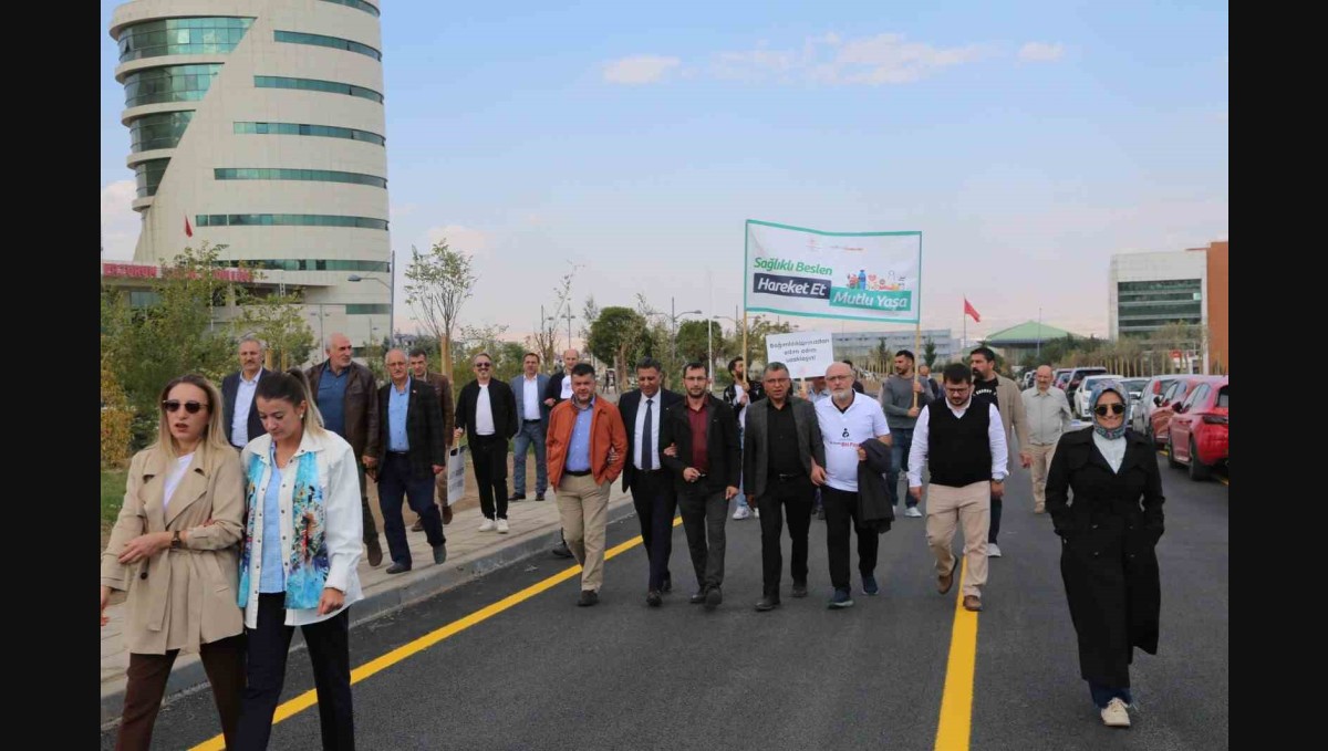 Erzurum'da sağlıklı yaşam mesajı