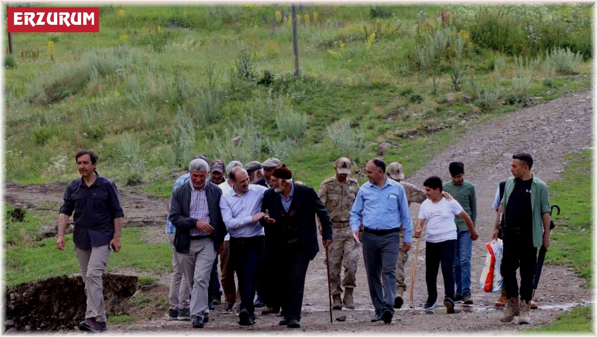 Erzurum'da sel felaketinin yaraları sarılıyor