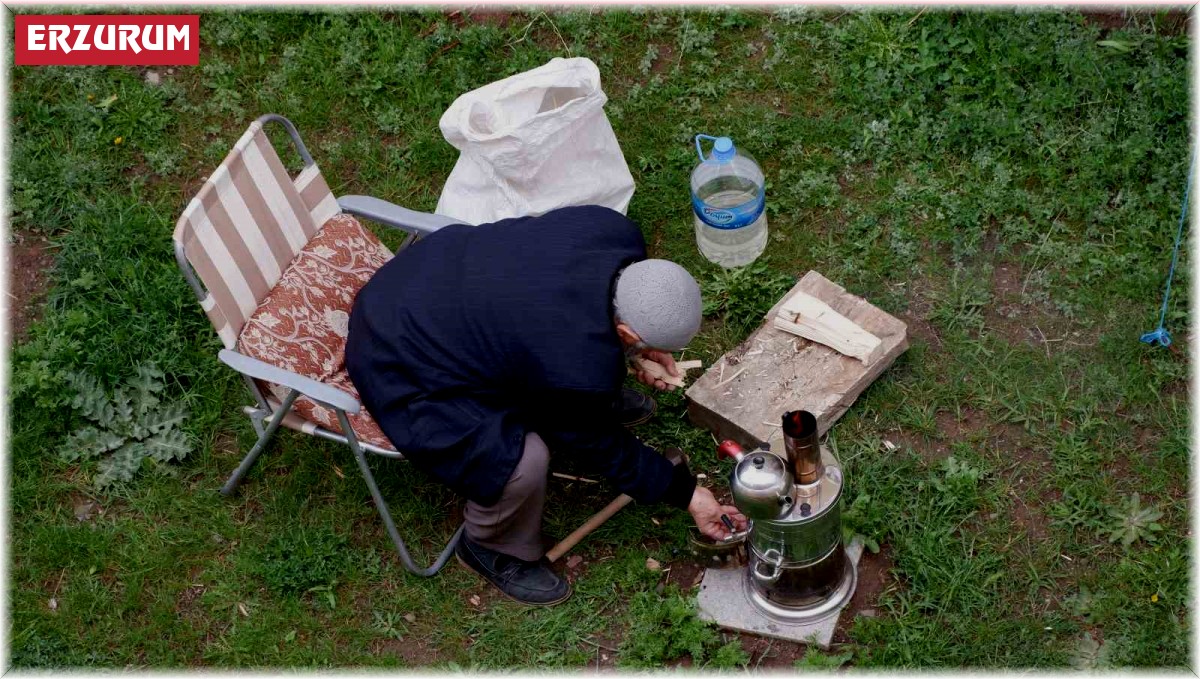 Erzurum'da semaverli günler başladı