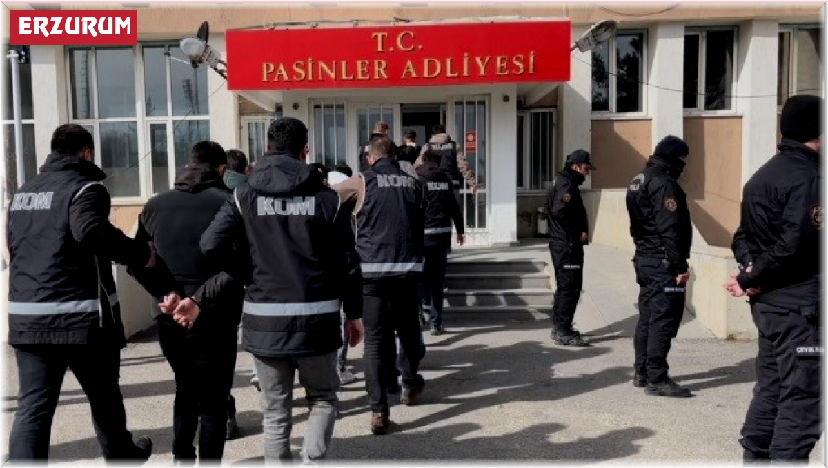 Erzurum'da tefeci operasyonunda 4 kişi tutuklandı