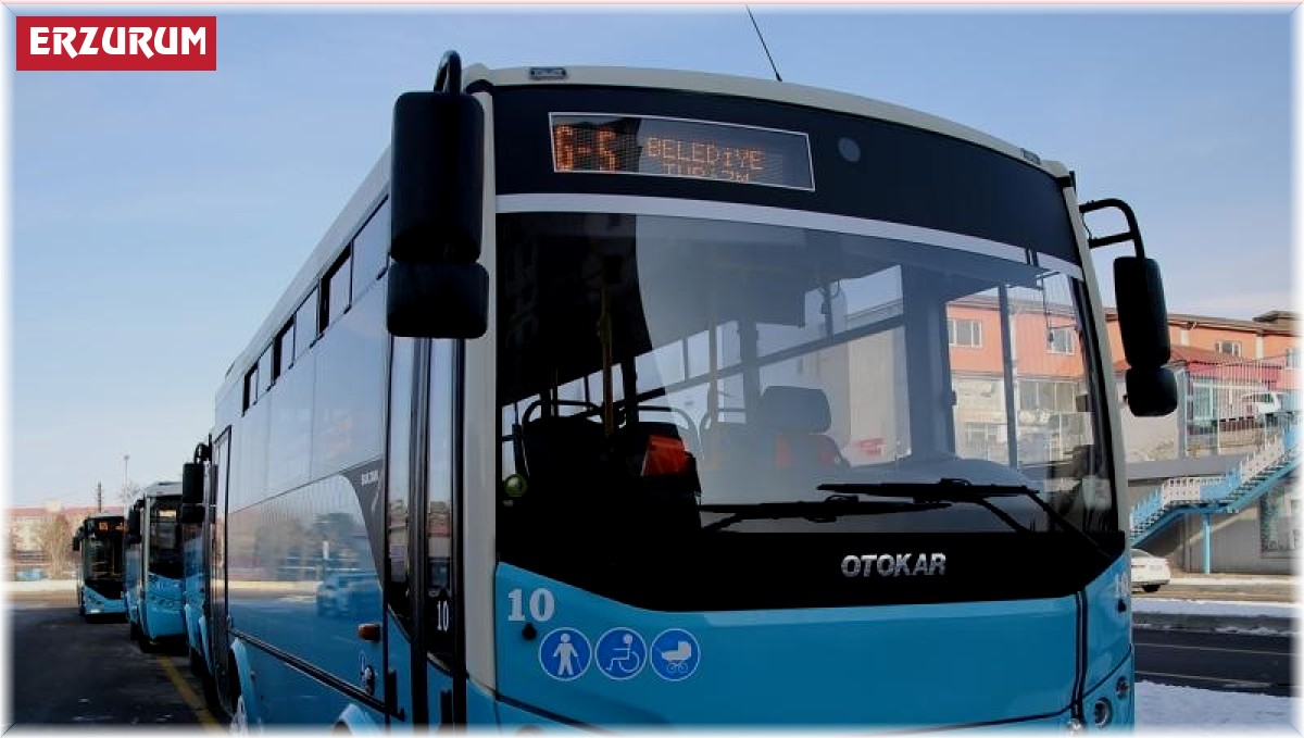 Erzurum'da toplu taşımaya zam