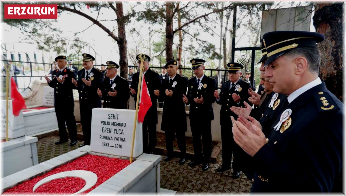 Erzurum'da, Türk Polis Teşkilatının 179'uncu yıl dönümü coşkusu