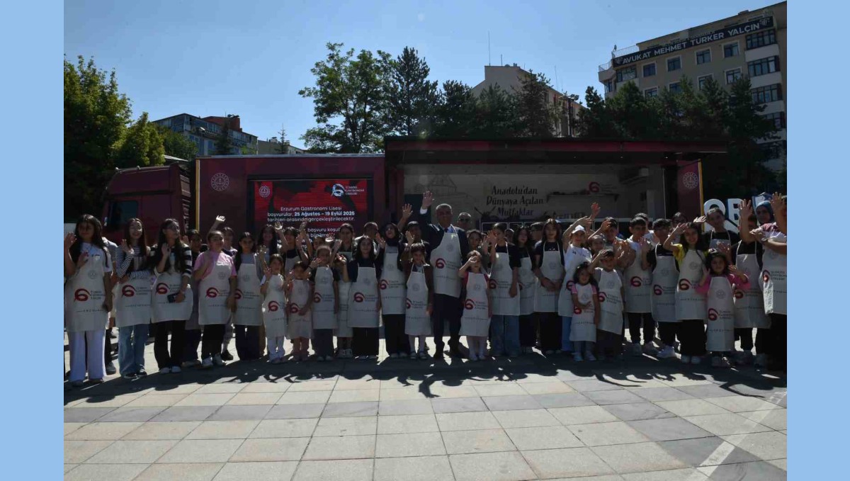 Erzurum'da Türkiye Gastronomi Liseleri tanıtım programı gerçekleştirildi