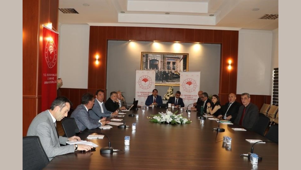 Erzurum'da Üretim Planlaması İl Teknik Komitesi toplandı