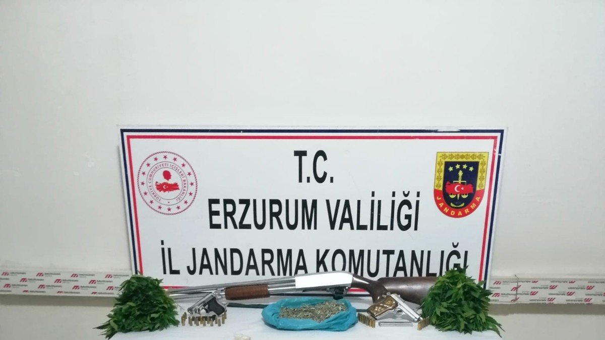Erzurum'da uyuşturucu operasyonu: 2 tutuklama
