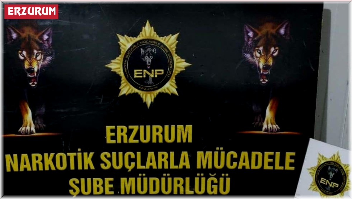 Erzurum'da uyuşturucu operasyonu; 4 şüpheli tutuklandı