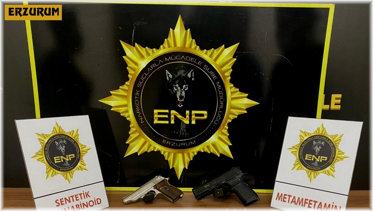 Erzurum'da uyuşturucu operasyonu