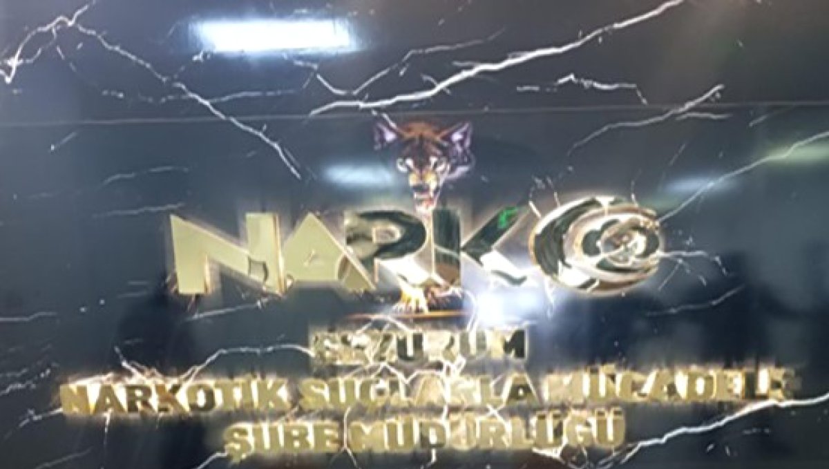 Erzurum'da uyuşturucu operasyonunda 3 tutuklama