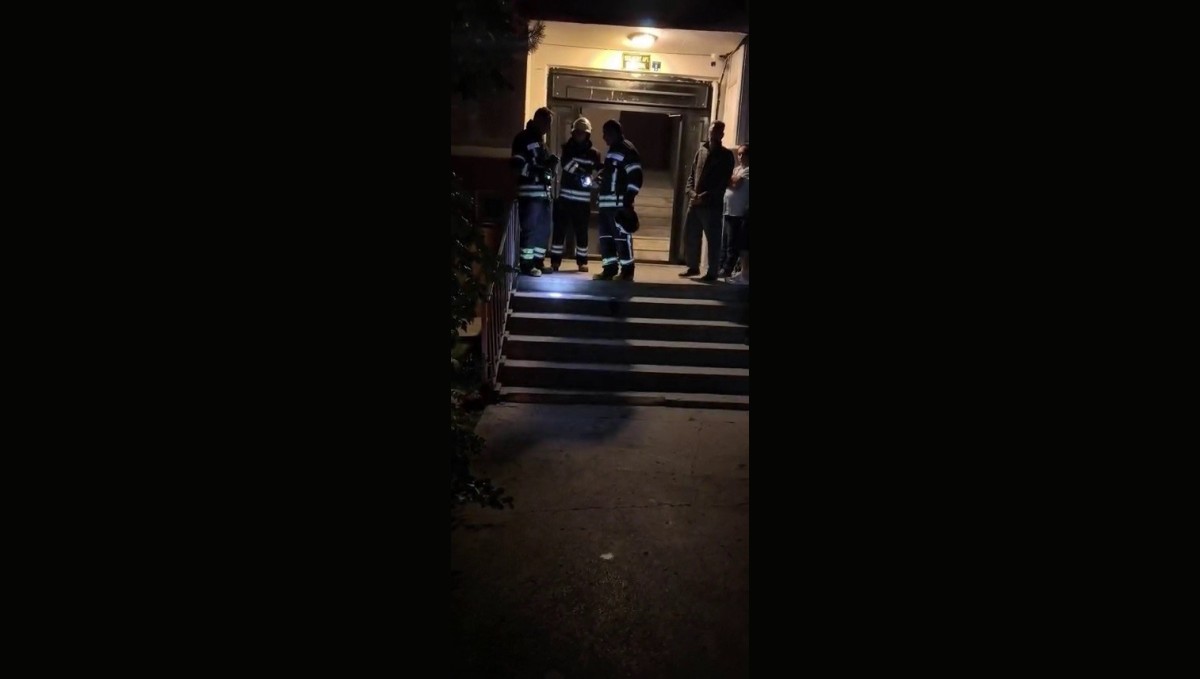 Erzurum'da yangın paniği