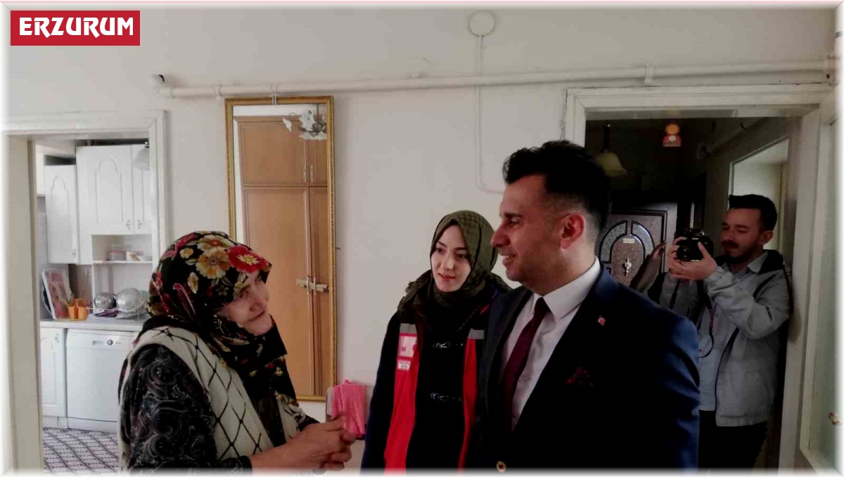 Erzurum'da 'Yaşlılara Evde Bakım' projesi