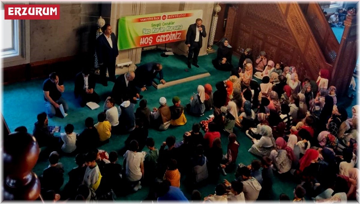 Erzurum'da yaz Kuran kursları başladı