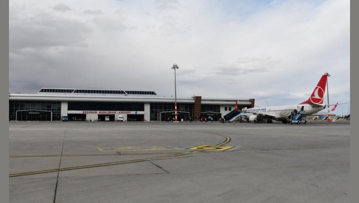 Erzurum'da yedi ayda 713 bin 697 kişi uçtu