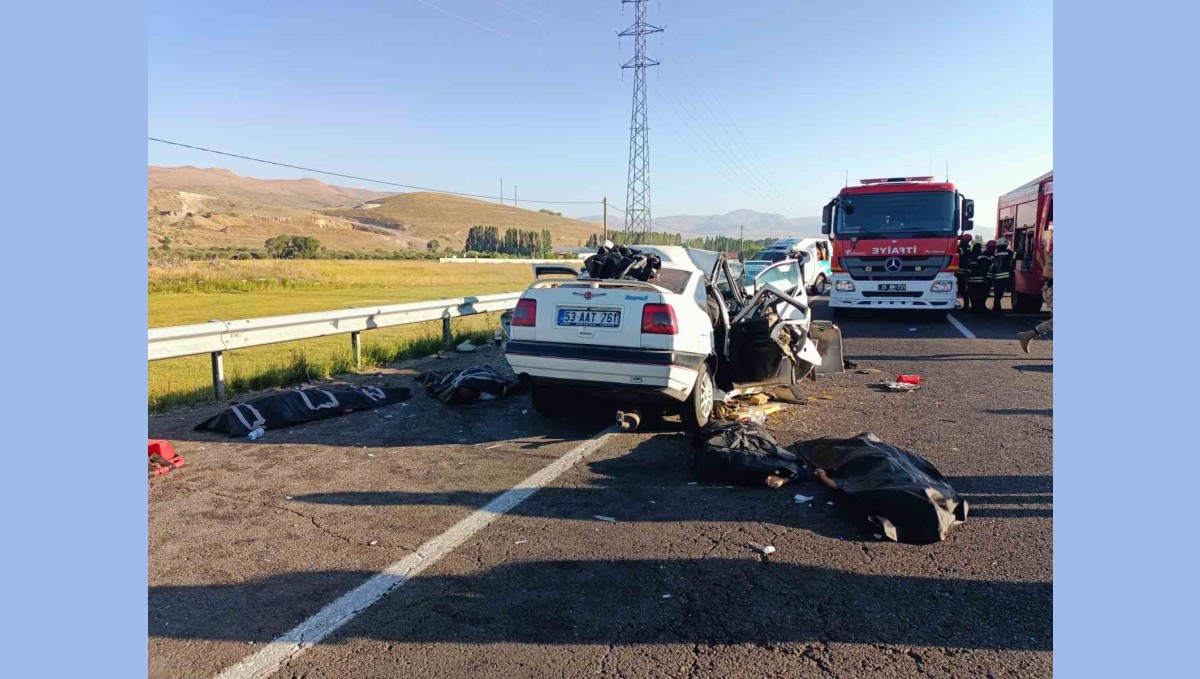 Erzurum'daki feci kazada vefat edenlerin kimlikleri belli oldu
