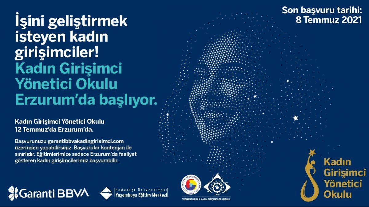 Erzurum'daki kadın girişimcilere yönetici eğitimi