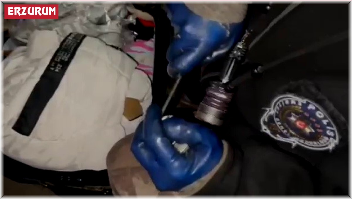 Erzurum'daki uyuşturucu operasyonunda 8 şüpheli tutuklandı