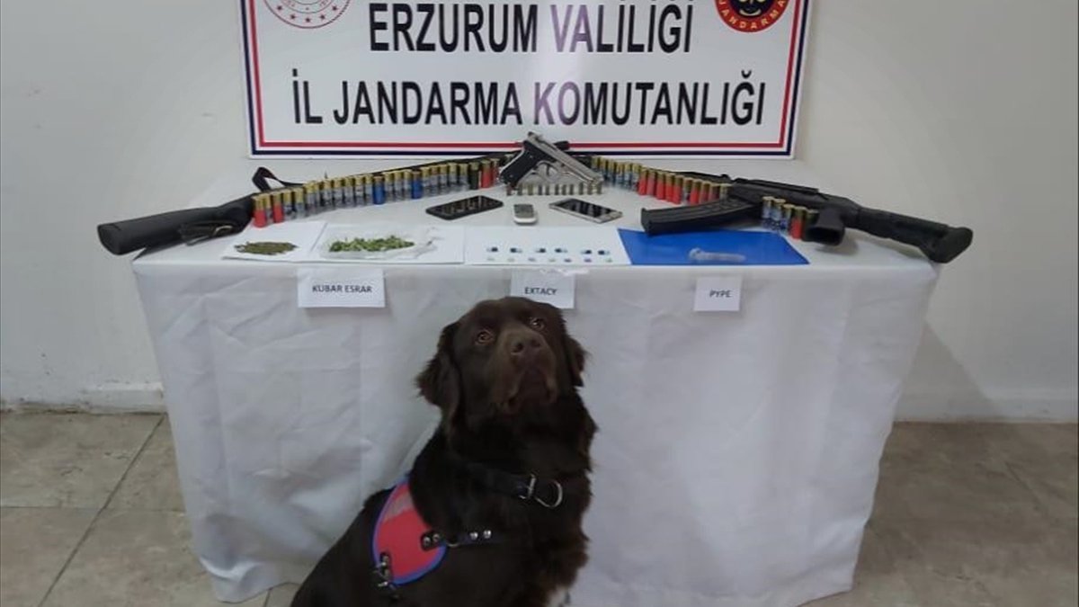 Erzurum'daki uyuşturucu operasyonunda bir kişi tutuklandı