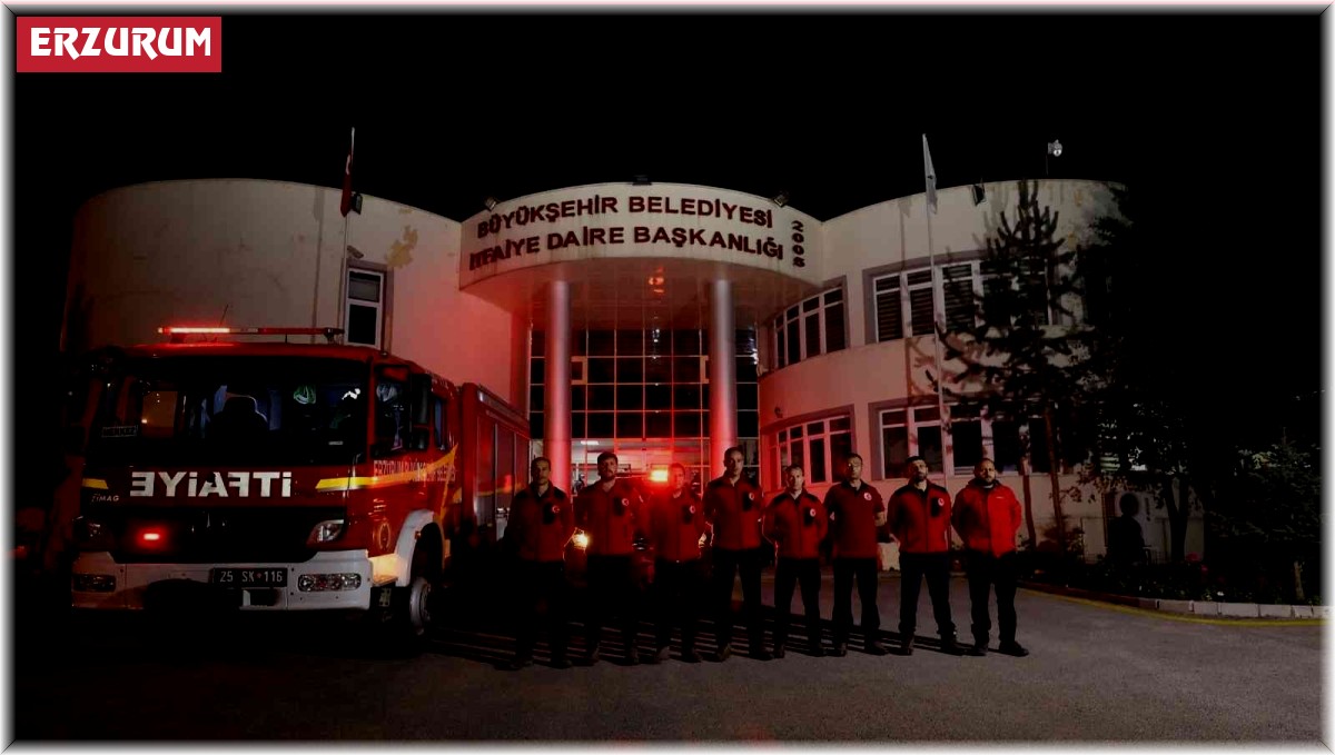 Erzurum'dan Ardahan'a yardım ekibi