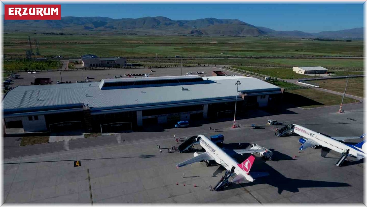 Erzurum'dan bir ayda 90 bini kişi uçtu