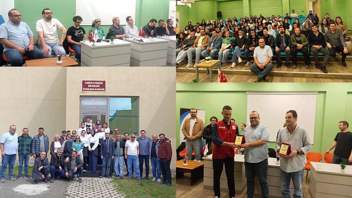 Erzurum Devlet Tiyatrosu sanatçıları Doğubayazıt'ta öğrencilerle tiyatro söyleşisinde buluştu