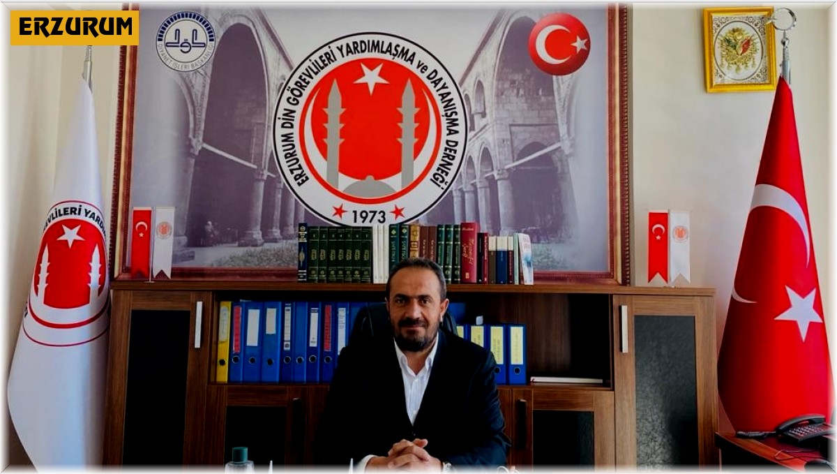Erzurum Din Görevlileri yeniden Emrullah Kaçar dedi