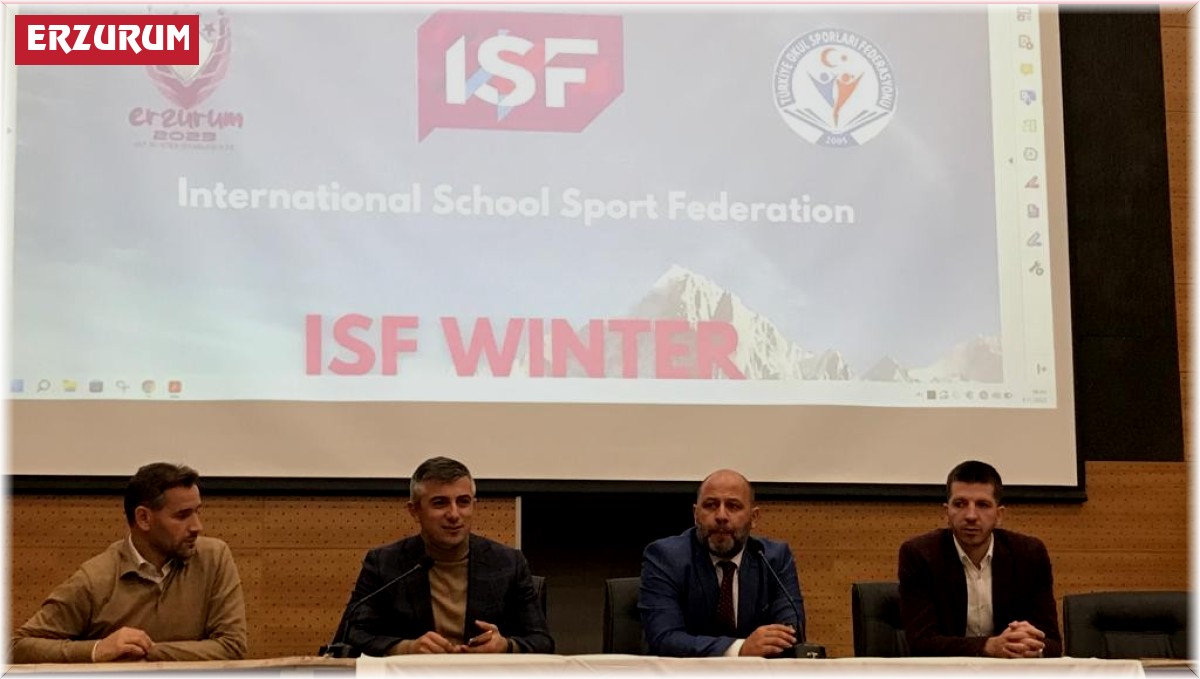 Erzurum, Dünya Okullar Kış Spor Oyunları'na ev sahipliği yapacak