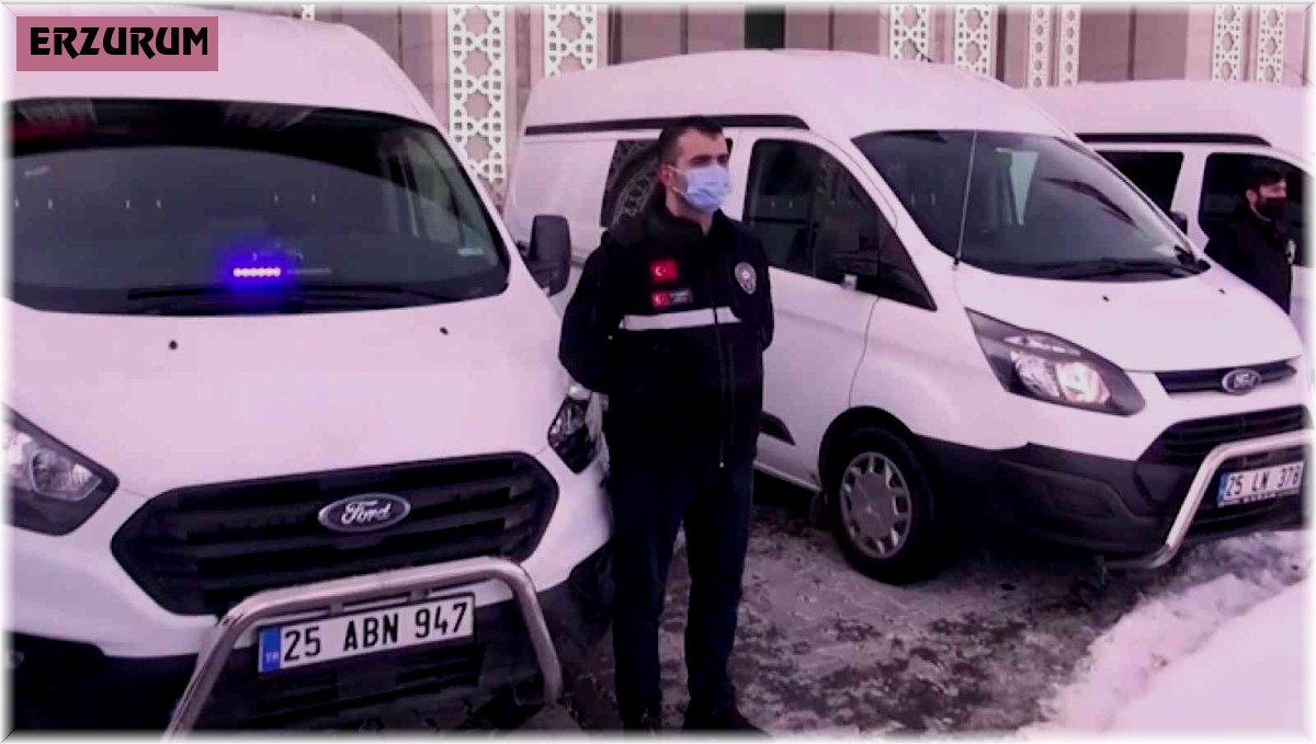 Erzurum Emniyet Müdürlüğü araç filosunu güçlendirdi