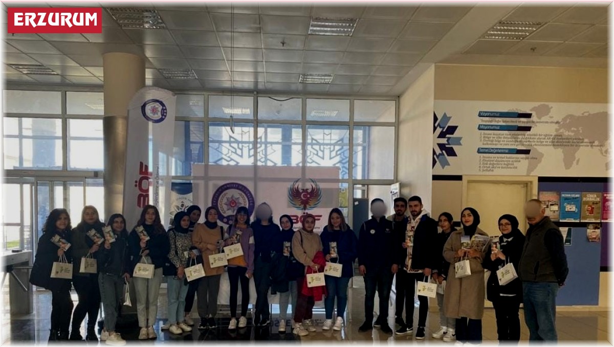 Erzurum Emniyeti'nden "El Ele Güvenli Geleceğe" etkinliği