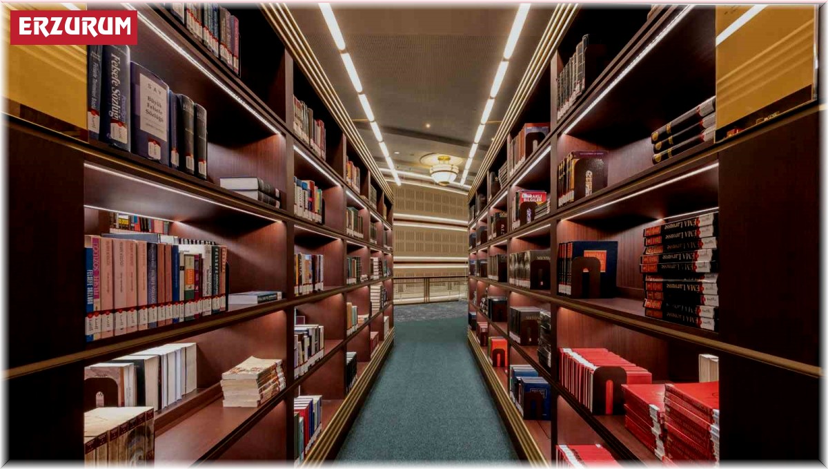 Erzurum halk kütüphanelerinde 382 bin kitap var
