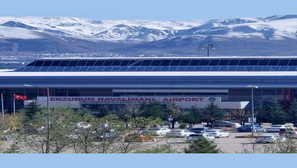 Erzurum Havalimanı'nda Ekim ayında 103 bin 605 yolcuya hizmet verildi