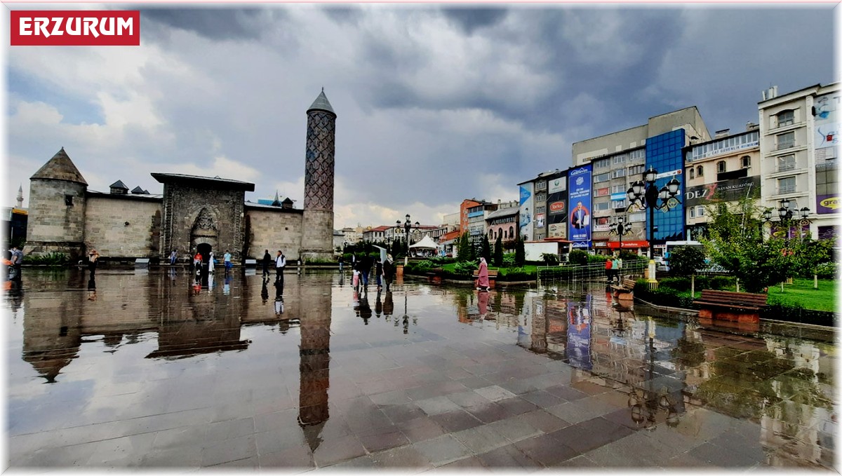 Erzurum için yağmur uyarısı