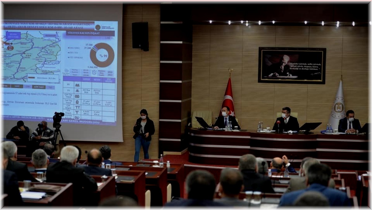 Erzurum İl Koordinasyon Kurulu toplantısı yapıldı