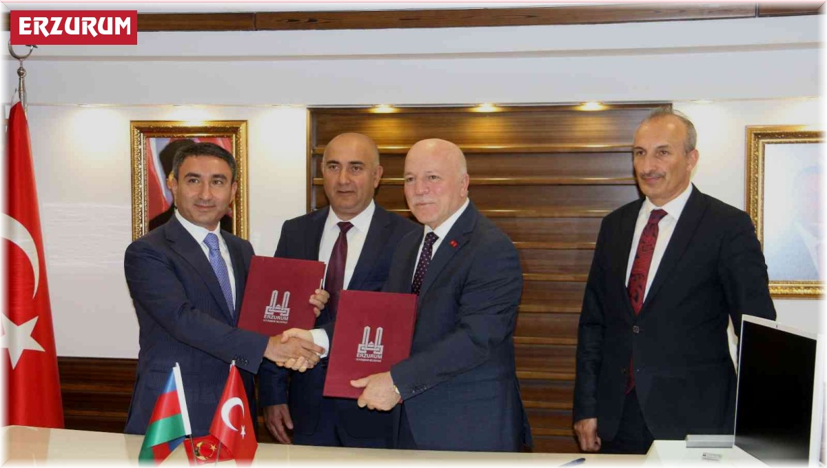 Erzurum ile Azerbaycan kenti Şuşa 'kardeş şehir' oldu