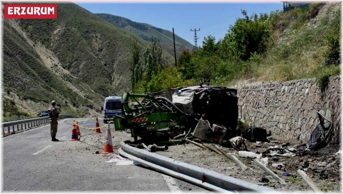 Erzurum jandarma bölgesinde 8 ayda 110 trafik kazası