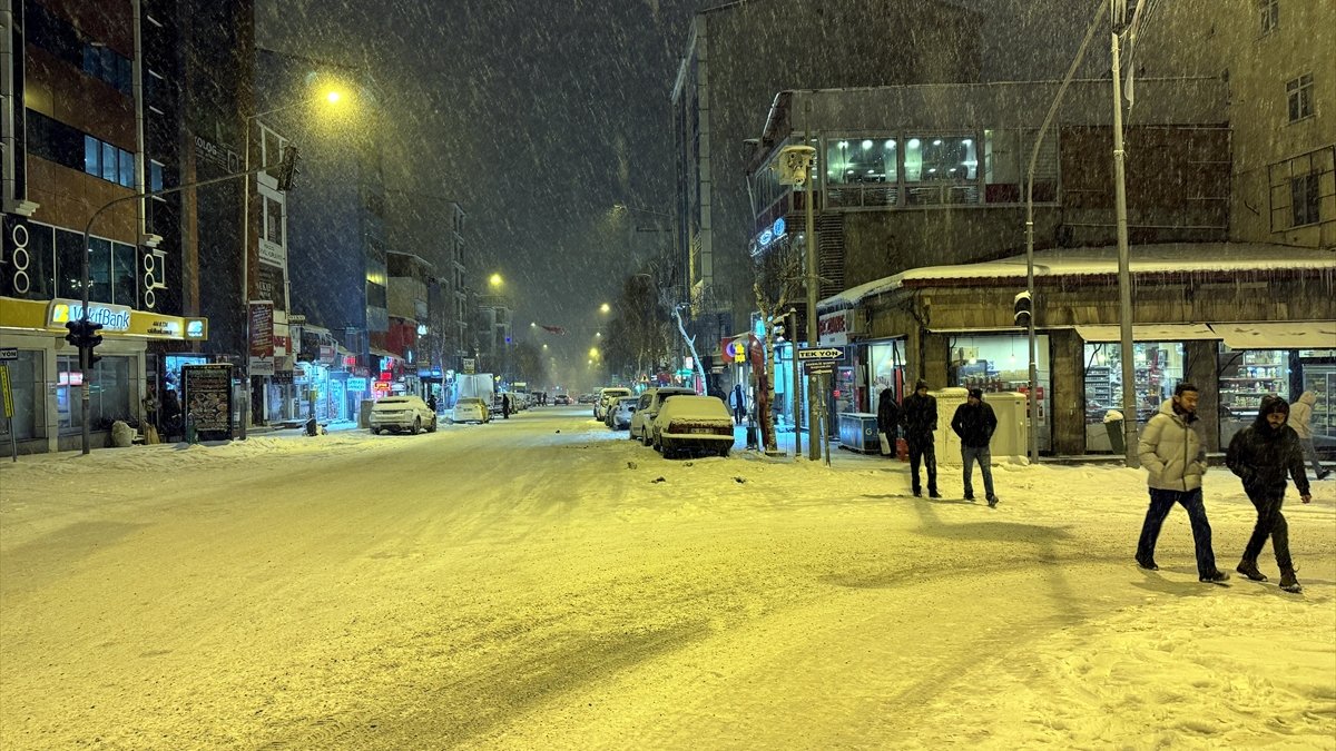 Erzurum, Kars ve Ardahan'da 747 yerleşim yerine ulaşım sağlanamıyor
