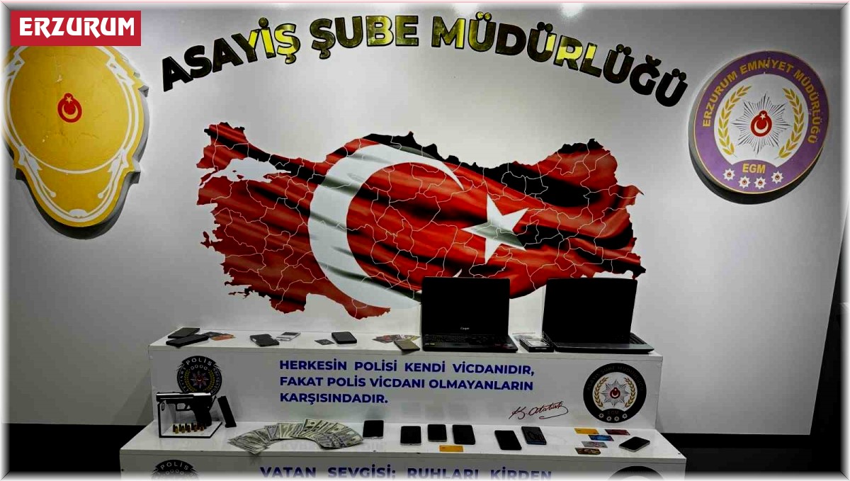 Erzurum merkezli 10 ilde dolandırıcılık operasyonu